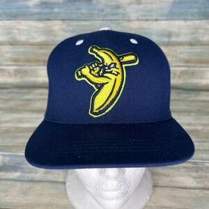 Savannah Bananas Youth Baseball Cap Hat XS Kids Stretch Blue Zephyr